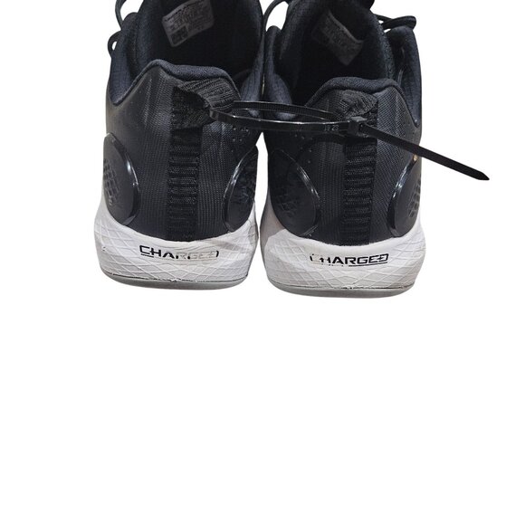 Under Armour Charged Commit 3 Mens Training Shoes Size 12 Black/White Lightweigh - Picture 4 of 7